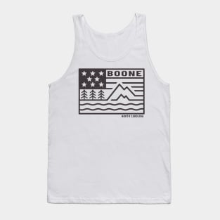 Visiting NC Mountain Cities Boone, NC Flag Tank Top